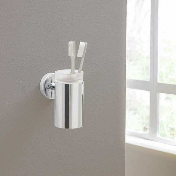 Стакан для зубных щеток Hansgrohe Logis 40518000 - 2 Стакан для зубных щеток Hansgrohe Logis 40518000 фото 2