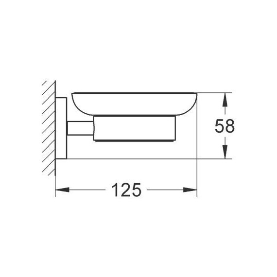Мыльница Grohe Essentials 40444001 - 6 Мыльница Grohe Essentials 40444001 фото 6