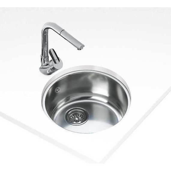 Кухонная мойка Teka Total BE 390 10125006, нержавеющая сталь фото 3