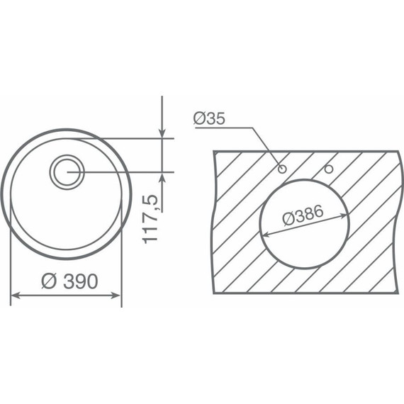Кухонная мойка Teka Total BE 390 10125006, нержавеющая сталь фото 4