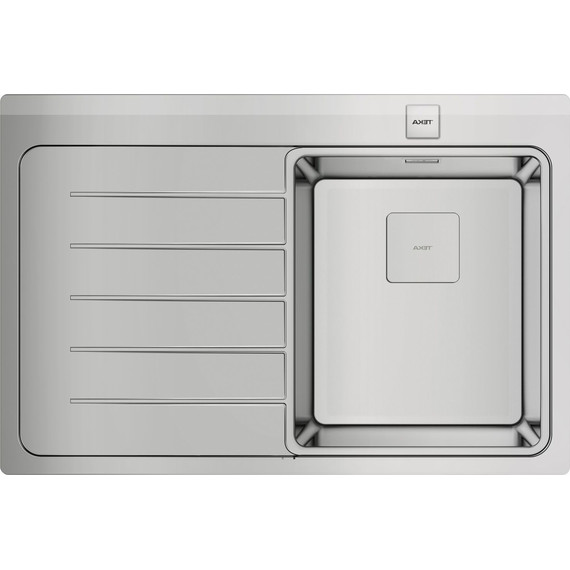 Кухонная мойка Teka Maestro Zenit RS15 1B 1D L 78 115100009, нержавеющая сталь фото 
