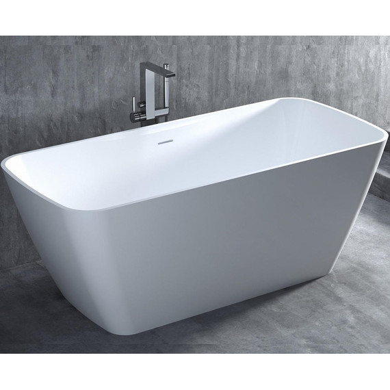 Ванна отдельностоящая Salini Agatha 180х80 см 100221M (S-Stone) матовая  - 2 Ванна отдельностоящая Salini Agatha 180х80 см 100221M (S-Stone) матовая  фото 2