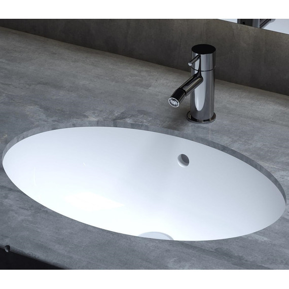 Раковина врезная под столешницу Salini Marea 12 56 см 1101109M (S-Sense) матовая - 2 Раковина врезная под столешницу Salini Marea 12 56 см 1101109M (S-Sense) матовая фото 2