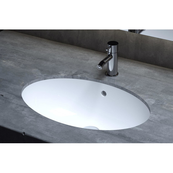 Раковина врезная под столешницу Salini Marea 12 56 см 1101109M (S-Sense) матовая - 3 Раковина врезная под столешницу Salini Marea 12 56 см 1101109M (S-Sense) матовая фото 3