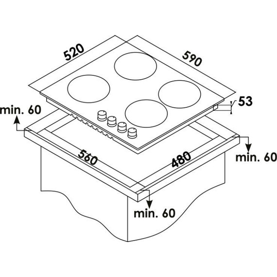 Индукционная варочная панель Schaub Lorenz SLK IY6SC3 - 2 Индукционная варочная панель Schaub Lorenz SLK IY6SC3 фото 2