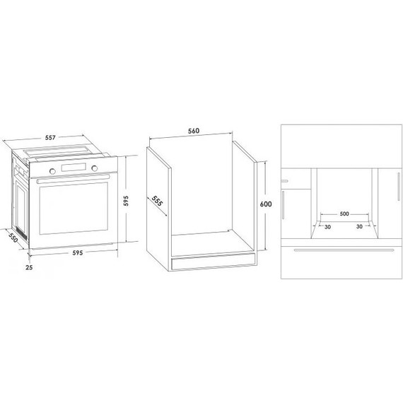 Электрический духовой шкаф Schaub Lorenz SLB ES6313 фото 2