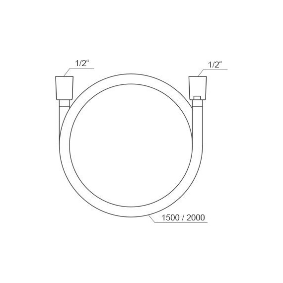 Душевой шланг Ravak 914.00 150 см X07P338, SilverShine - 2 Душевой шланг Ravak 914.00 150 см X07P338, SilverShine фото 2