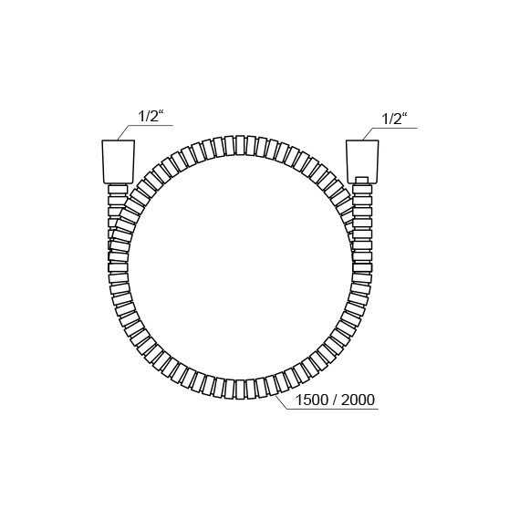 Душевой шланг Ravak 915.02 200 см X07P341 фото 2