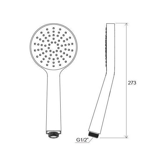 Ручной душ Ravak Flat S X07P343 фото 2