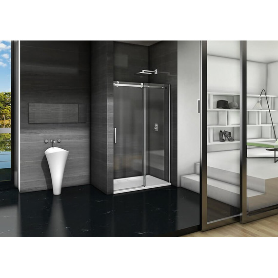 Душевая дверь Bas Galaxy WTW-160-C-CH 160 см хром/прозрачное - 6 Душевая дверь Bas Galaxy WTW-160-C-CH 160 см хром/прозрачное фото 6