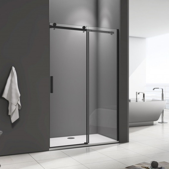 Душевая дверь Bas Galaxy WTW-130-C-B 130 см чёрный/прозрачное фото 