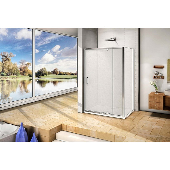 Душевое ограждение Bas Orion WTW-PD+SP G-CH 110х80 см хром/матовое - 3 Душевое ограждение Bas Orion WTW-PD+SP G-CH 110х80 см хром/матовое фото 3