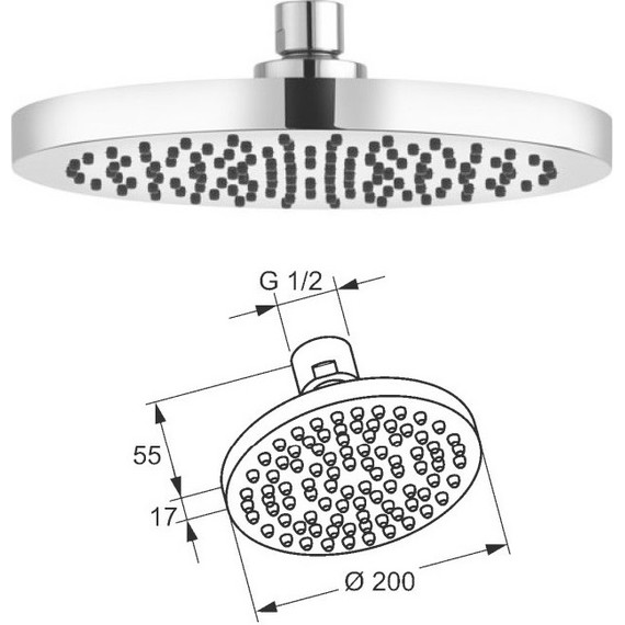 Набор смесителей 7 в 1 для ванны Kludi Pure&Easy 376300565 фото 7