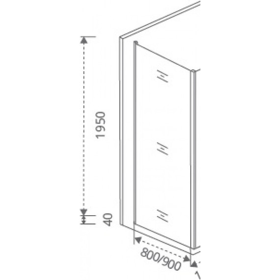 Боковая стенка Bas Galaxy SP-90-C-B 90 см чёрный/прозрачное - 3 Боковая стенка Bas Galaxy SP-90-C-B 90 см чёрный/прозрачное фото 3