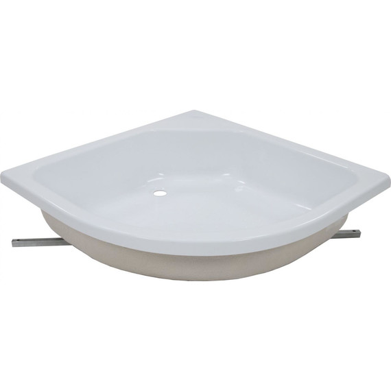 Поддон акриловый Тритон ПД4 90х90 см (каркас и панель в комплекте) фото 3