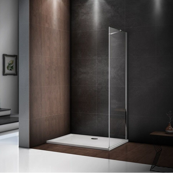 Боковая стенка Bas Saturn SP-90-C-CH 90 см хром/прозрачное - 6 Боковая стенка Bas Saturn SP-90-C-CH 90 см хром/прозрачное фото 6