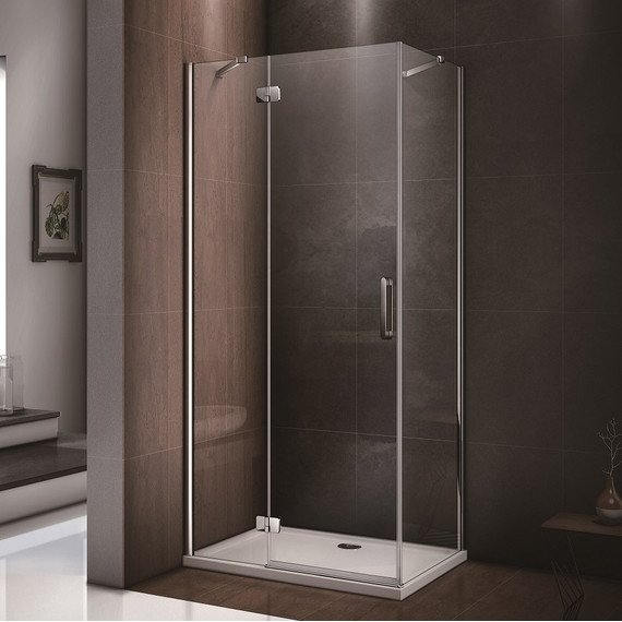 Душевое ограждение Bas Saturn WTW+SP C-CH 110х90 см L/R, хром/прозрачное - 4 Душевое ограждение Bas Saturn WTW+SP C-CH 110х90 см L/R, хром/прозрачное фото 4