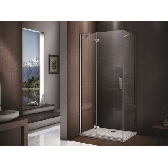 Душевое ограждение Bas Saturn WTW+SP C-CH 130х100 см L/R, хром/прозрачное - 5 Душевое ограждение Bas Saturn WTW+SP C-CH 130х100 см L/R, хром/прозрачное фото 5