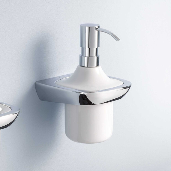 Дозатор для жидкого мыла Kludi Ambienta 5397605 - 2 Дозатор для жидкого мыла Kludi Ambienta 5397605 фото 2