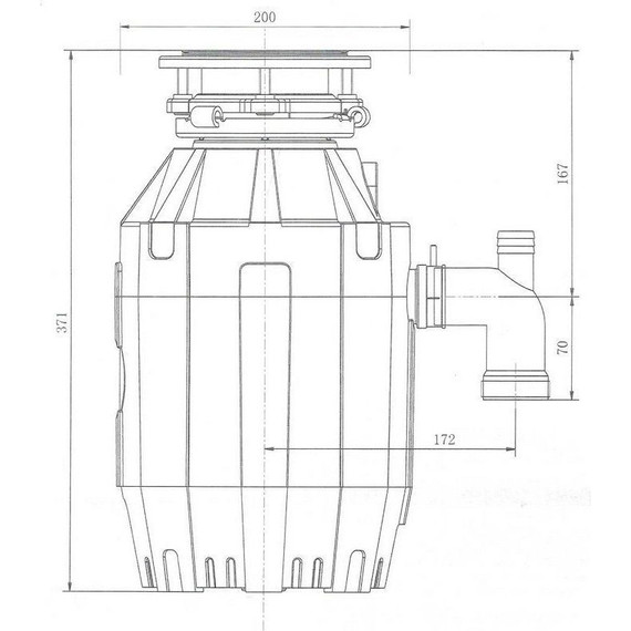 Измельчитель пищевых отходов Bone Crusher BC 910 - 12 Измельчитель пищевых отходов Bone Crusher BC 910 фото 12