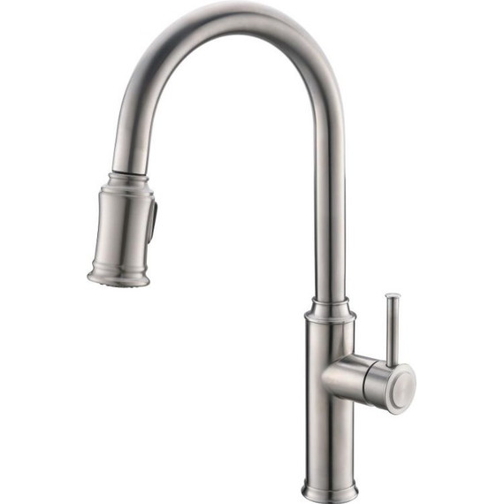 Смеситель для кухни BelBagno BB-LAM58-IN, сатин фото 