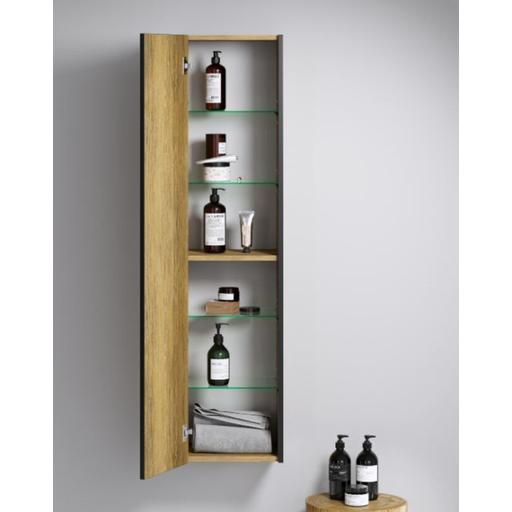 Пенал подвесной Aqwella Fargo 35 см FRG0535DB, дуб балтийский - 5 Пенал подвесной Aqwella Fargo 35 см FRG0535DB, дуб балтийский фото 5