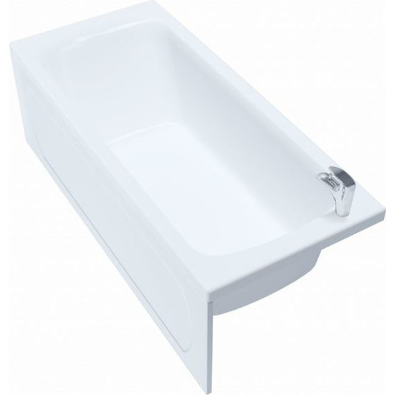 Ванна акриловая 1ACReal Gamma 170х69 см BBA-GA177X0-00U с каркасом, Размер - мм: 1700х700 фото 5
