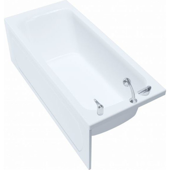 Ванна акриловая 1ACReal Gamma 170х69 см BBA-GA177X0-00U с каркасом, Размер - мм: 1700х700 фото 6