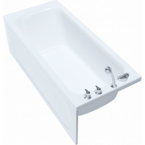 Ванна акриловая 1ACReal Gamma 150х69 см BBA-GA157X0-00U с ножками, Размер - мм: 1500х700 - 7 Ванна акриловая 1ACReal Gamma 150х69 см BBA-GA157X0-00U с ножками, Размер - мм: 1500х700 фото 7