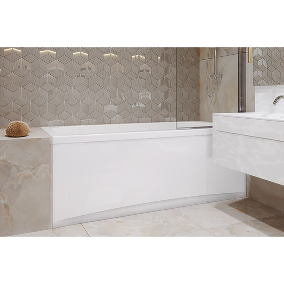 Ванна акриловая 1ACReal Tokyo 170х75 см BBA-TY1775X0-00U с каркасом фото 10