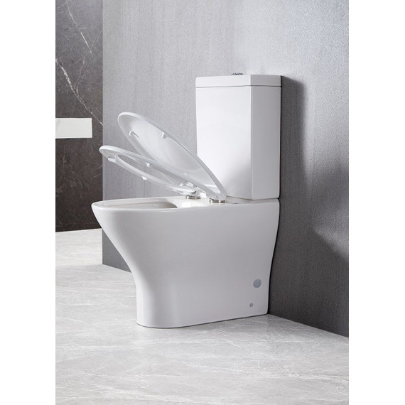 Унитаз-компакт безободковый BelBagno Acqua BB340CPR фото 6