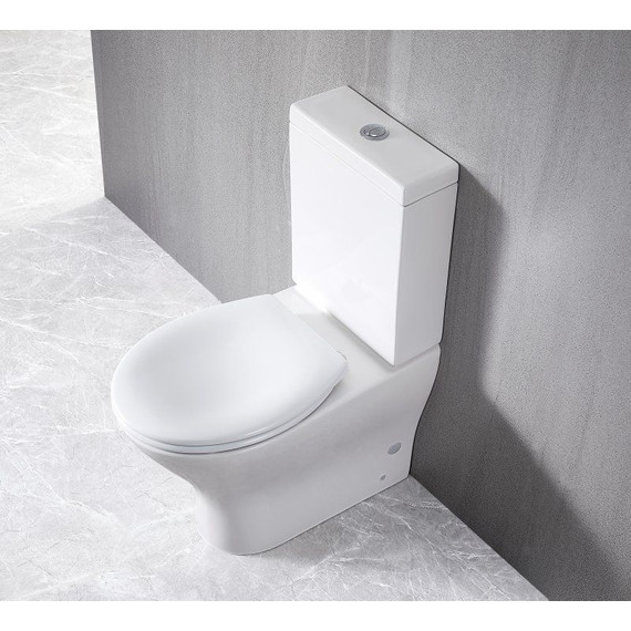 Унитаз-компакт безободковый BelBagno Acqua BB340CPR фото 7