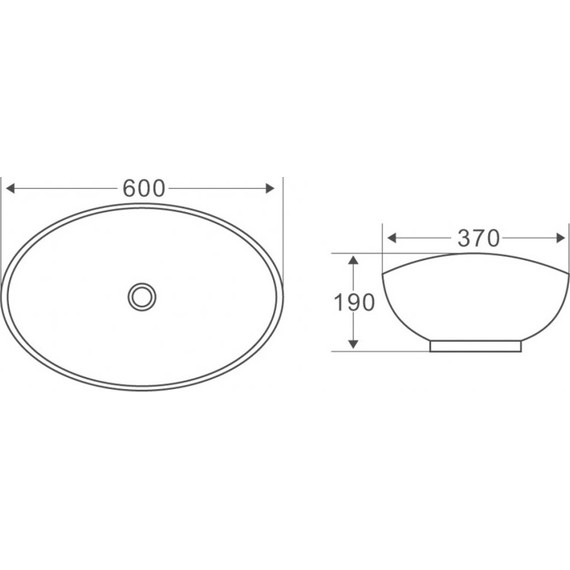 Раковина-чаша BelBagno 60 см BB1087 - 3 Раковина-чаша BelBagno 60 см BB1087 фото 3