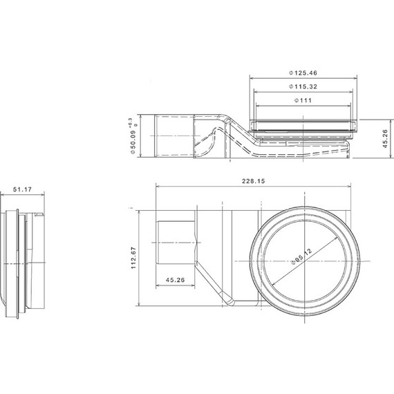 Трап Pestan (BETTOSERB) Confluo Slim Line 75 см 13100034, нержавеющая сталь - 12 Трап Pestan (BETTOSERB) Confluo Slim Line 75 см 13100034, нержавеющая сталь фото 12