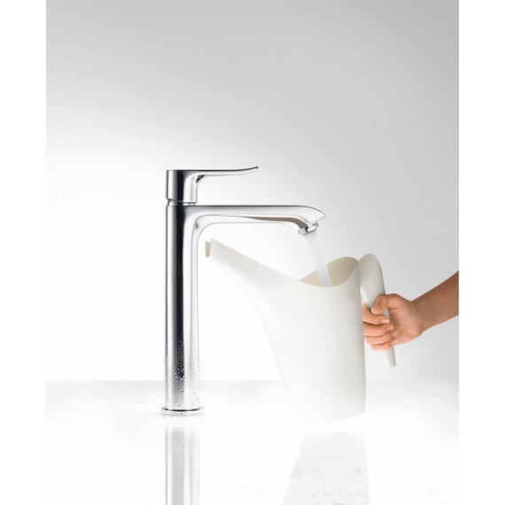 Смеситель для раковины высокий Hansgrohe Metris 200 31183000 - 6 Смеситель для раковины высокий Hansgrohe Metris 200 31183000 фото 6