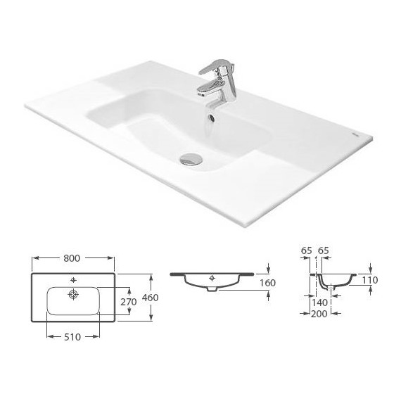 Тумба подвесная с раковиной Акватон Лофт Фабрик 80 см 1A2424K6LTDY0, дуб кантри - 12 Тумба подвесная с раковиной Акватон Лофт Фабрик 80 см 1A2424K6LTDY0, дуб кантри фото 12