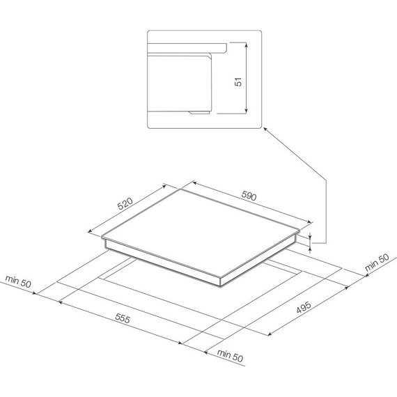 Электрическая варочная поверхность Graude EK 60.0 W фото 2