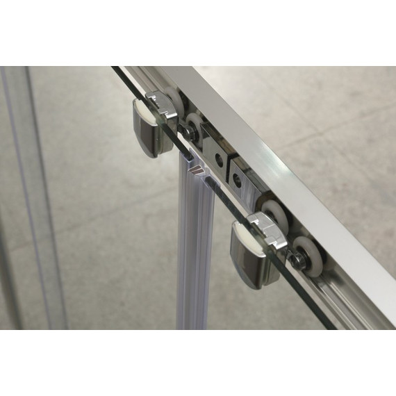 Душевая дверь BelBagno 170-200 см UNIQUE-BF-2-170/200-C-Cr, хром/прозрачное - 2 Душевая дверь BelBagno 170-200 см UNIQUE-BF-2-170/200-C-Cr, хром/прозрачное фото 2