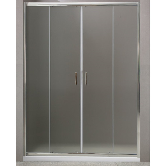 Душевая дверь BelBagno 180 см UNO-BF-2-180-P-Cr, хром/текстурное фото 