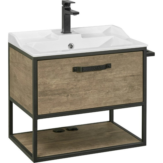 Тумба подвесная со столешницей Акватон Лофт Фабрик 65 см 1A242301LTDY0, дуб кантри - 10 Тумба подвесная со столешницей Акватон Лофт Фабрик 65 см 1A242301LTDY0, дуб кантри фото 10