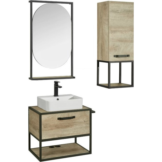 Тумба подвесная со столешницей Акватон Лофт Фабрик 65 см 1A242301LTDU0, дуб эндгрейн - 10 Тумба подвесная со столешницей Акватон Лофт Фабрик 65 см 1A242301LTDU0, дуб эндгрейн фото 10