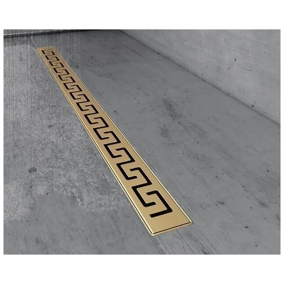 Трап Berges Wasserhaus B1 Antik 60 см 092124, нержавеющая сталь, золото, Цвет производителя: золото, Размер трапа: 600 - 2 Трап Berges Wasserhaus B1 Antik 60 см 092124, нержавеющая сталь, золото, Цвет производителя: золото, Размер трапа: 600 фото 2