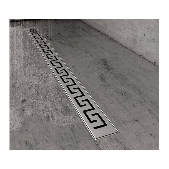 Трап Berges Wasserhaus B1 Antik 50 см 091123, нержавеющая сталь, Цвет производителя: хром глянцевый, Размер трапа: 500 фото 2