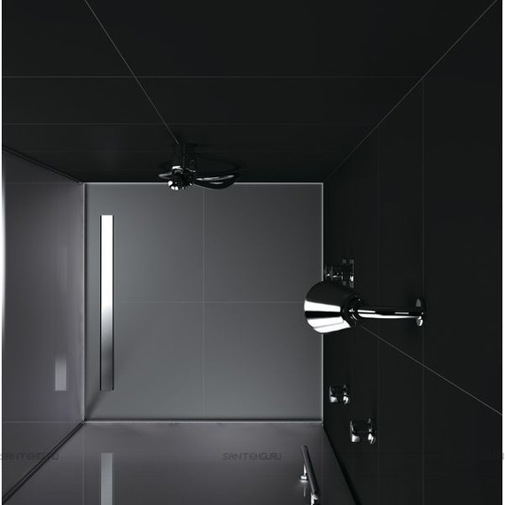 Трап Berges Wasserhaus B1 Keramik 60 см 091117, нержавеющая сталь, Цвет производителя: хром глянцевый, Размер трапа: 600 - 2 Трап Berges Wasserhaus B1 Keramik 60 см 091117, нержавеющая сталь, Цвет производителя: хром глянцевый, Размер трапа: 600 фото 2