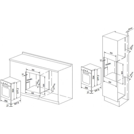 Электрический духовой шкаф Graude BK 60.2 S фото 3