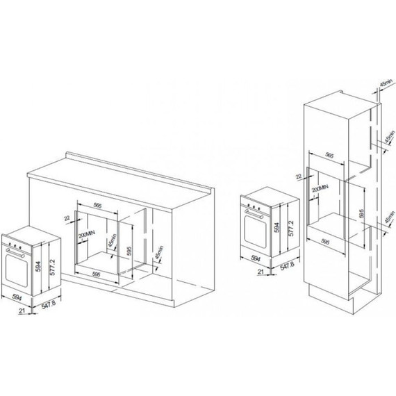 Электрический духовой шкаф Graude BK 60.3 S фото 3