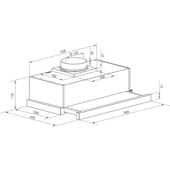 Вытяжка Graude DHF 60.0 E фото 2