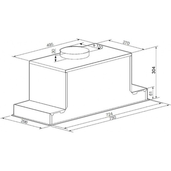 Вытяжка Graude LB 75.1 W фото 2
