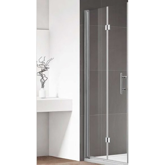Душевая дверь Cezares Eco BS-12 100 см, хром/прозрачное фото 