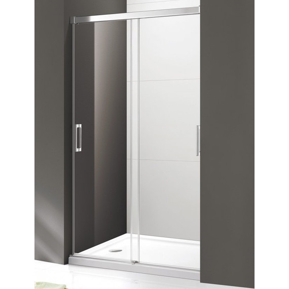 Душевая дверь Cezares Tandem-Soft BF-2 120 см, хром/матовое фото 